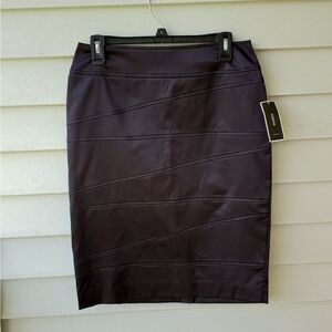 Alfani classic black skirt nwt size 4